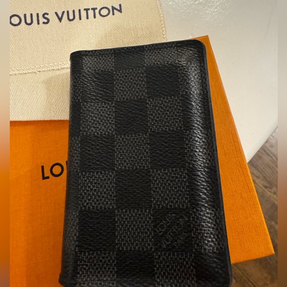 Men’s Louis Vuitton fold Wallet Damier Graphite pattern - Picture 3 of 6